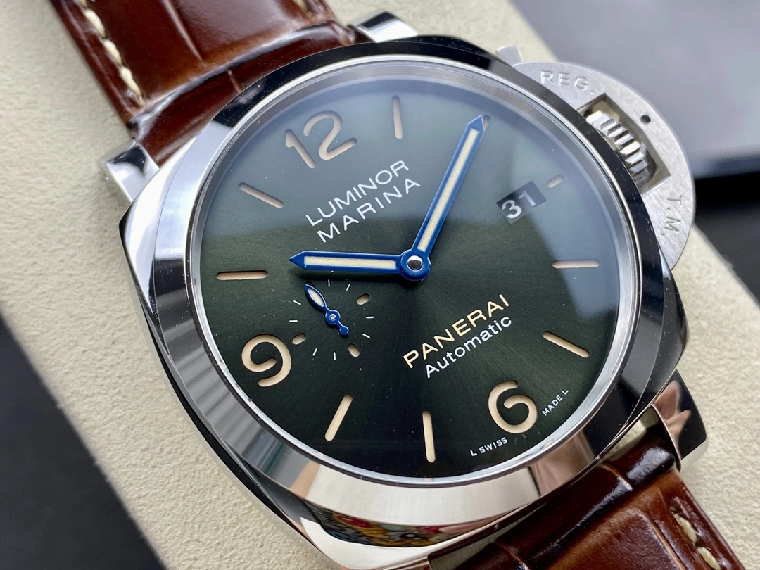 CBD Factory Panerai Luminor Marina 44mm Green Sunburst Dial (PAM01116) 1:1 Super Clone – DDP.9010 Movement Lightweight 352